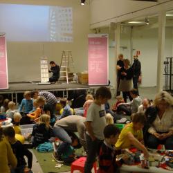 Exteriörmodell av LEGO Turning Torso